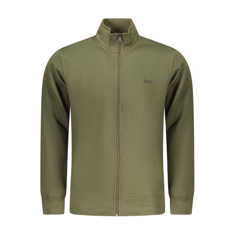 RIFLE MEN'S ZIP-UP SWEATSHIRT GREEN