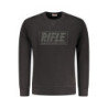 SUDADERA CON CREMALLERA NEGRA PARA HOMBRE RIFLE