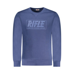 RIFLE HERREN-SWEATSHIRT MIT REISSVERSCHLUSS BLAU