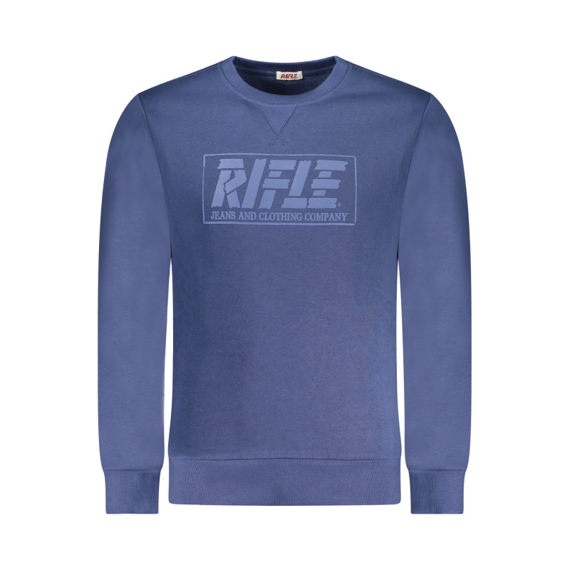 RIFLE HERREN-SWEATSHIRT MIT REISSVERSCHLUSS BLAU