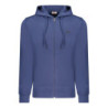 RIFLE FELPA CON ZIP UOMO BLU