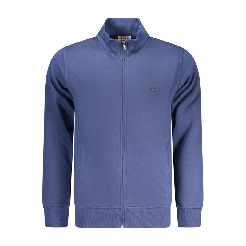 SWEAT-SHIRT ZIPPÉ BLEU POUR HOMME RIFLE