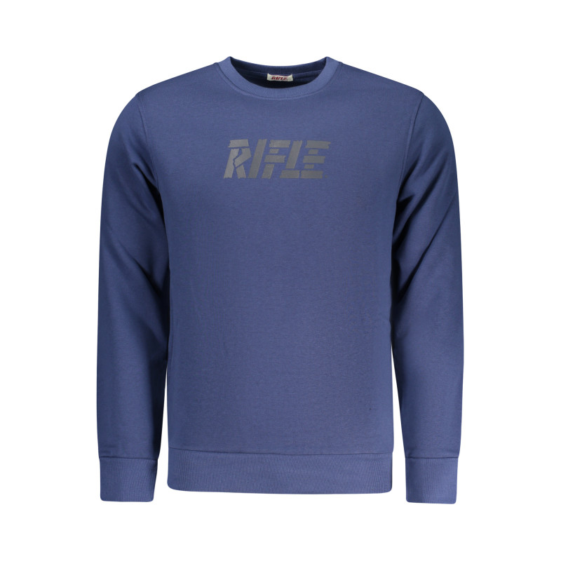 RIFLE MEN'S ZIP-UP SWEATSHIRT BLUE
