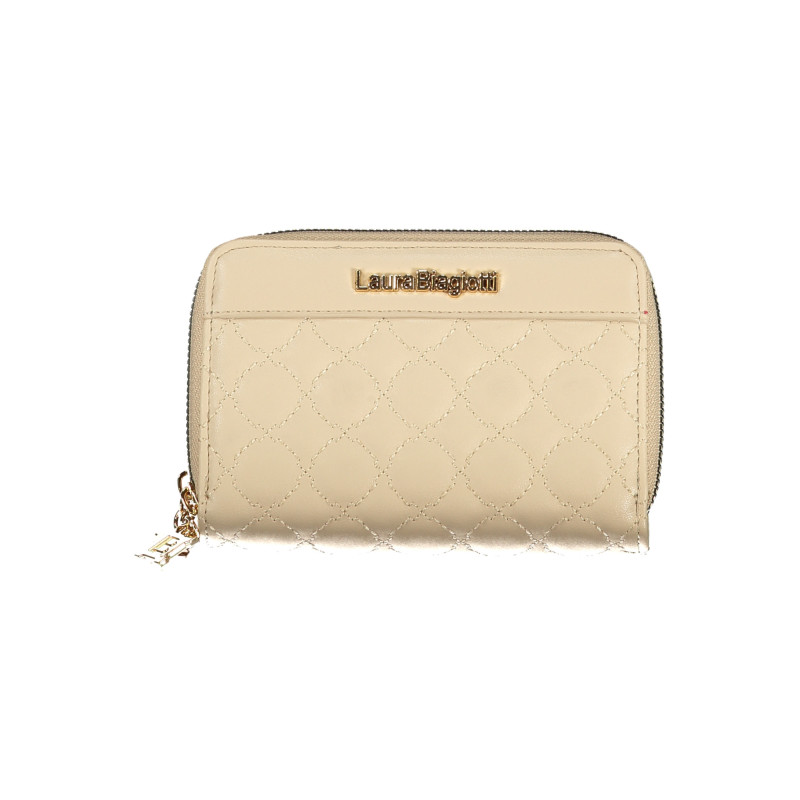 PORTEFEUILLE BEIGE POUR FEMME LAURA BIAGIOTTI