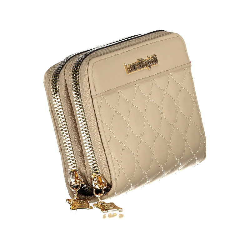 LAURA BIAGIOTTI WOMEN'S BEIGE WALLET