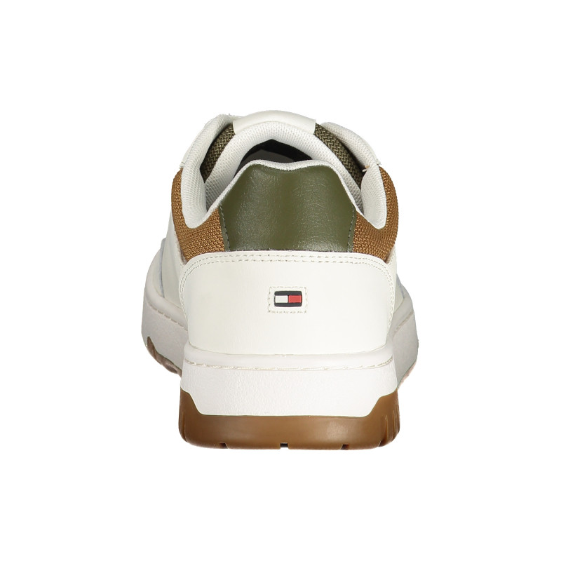 CHAUSSURES DE SPORT BLANCHES POUR HOMMES TOMMY HILFIGER