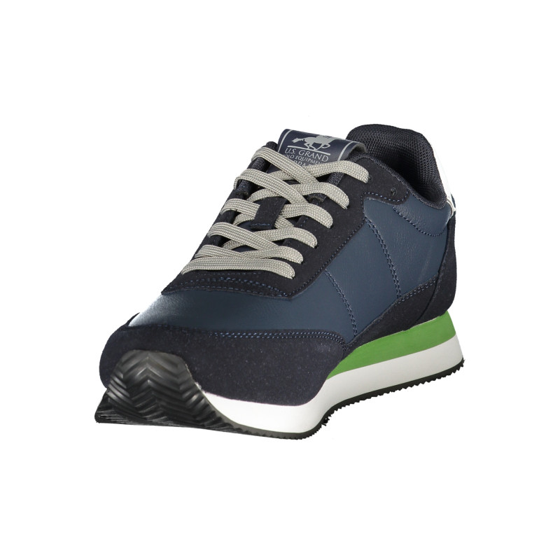 Chaussures de sport bleues pour hommes US GRAND