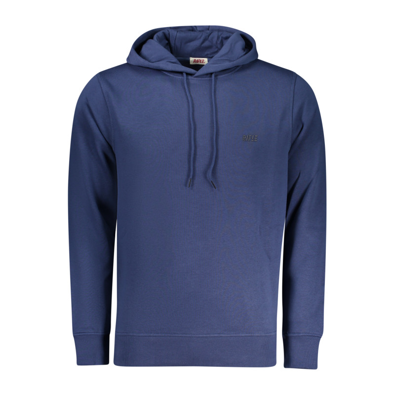 SUDADERA CON CREMALLERA PARA HOMBRE RIFLE AZUL