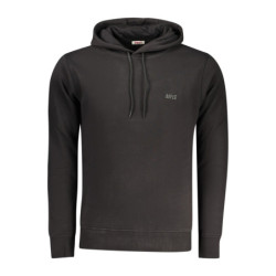 RIFLE MEN'S BLACK ZIP-UP SWEATSHIRT