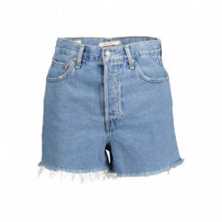 LEVI'S JEANS SHORT FEMME BLEU CLAIR
