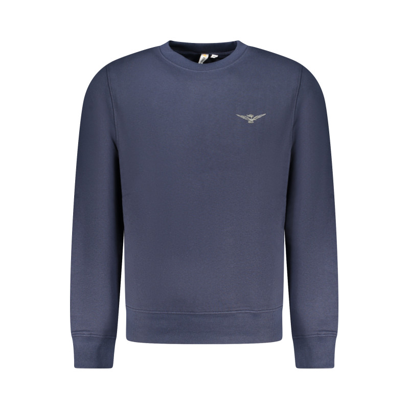 MILITARY ACADEMY MEN'S BLUE ZIP-UP SWEATSHIRT