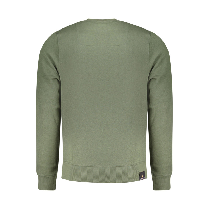 MILITARY ACADEMY MEN'S ZIP-UP SWEATSHIRT, GREEN