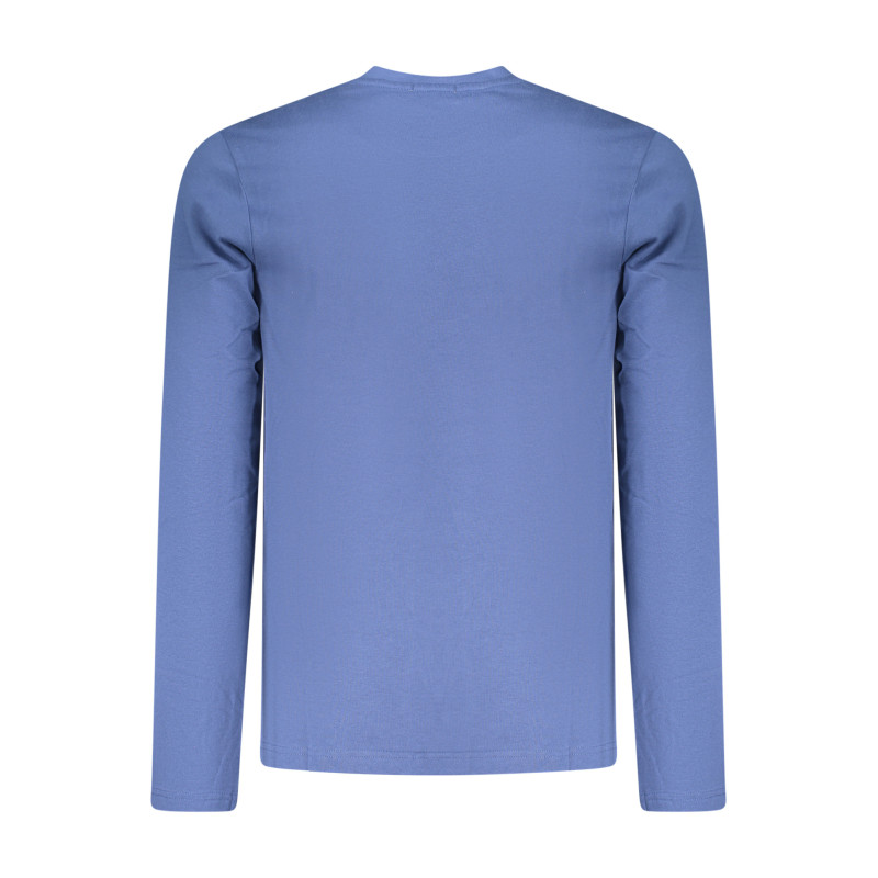 COVERI MOVING MEN'S LONG-SLEEVED T-SHIRT, BLUE