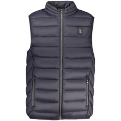 MARINA YACHTING MEN'S BLUE SLEEVELESS JACKET