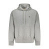 SWEAT-SHIRT GRIS À FERMETURE ÉCLAIR CALVIN KLEIN POUR HOMME
