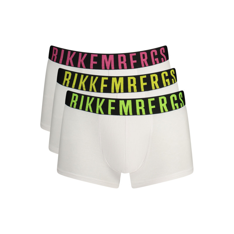BIKKEMBERGS Herren-Boxershorts, weiß