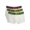 BIKKEMBERGS MEN'S WHITE BOXER