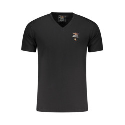 AERONAUTICA MILITARE MEN'S BLACK OUTFIT T-SHIRT