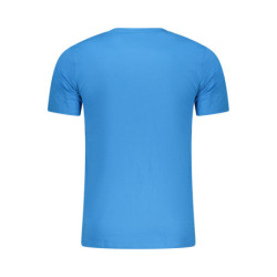 AERONAUTICA MILITARE MEN'S LIGHT BLUE OUTERWEAR T-SHIRT