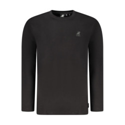 T-shirt noir à manches longues pour homme US GRAND