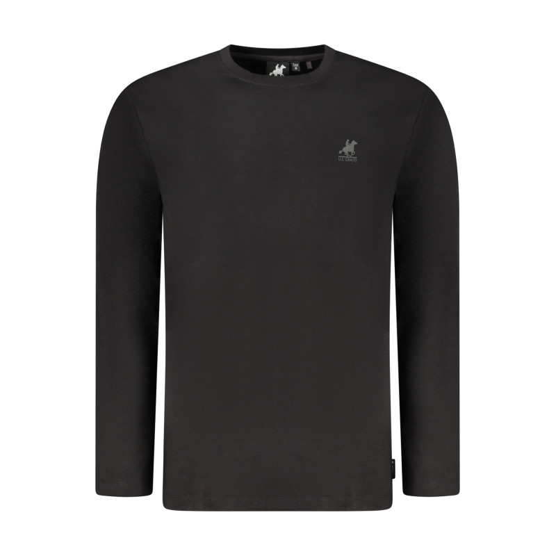 U.S. GRAND T-SHIRT MANICHE LUNGHE UOMO NERO