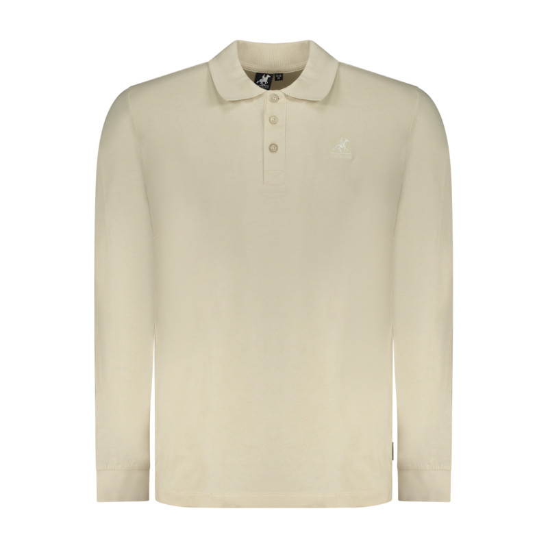 Camisa US Grand de manga larga para hombre, color beige