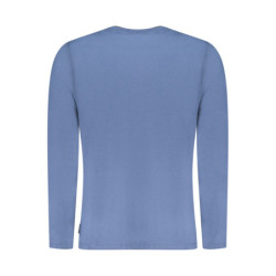 US GRAND Herren Langarm-T-Shirt Blau