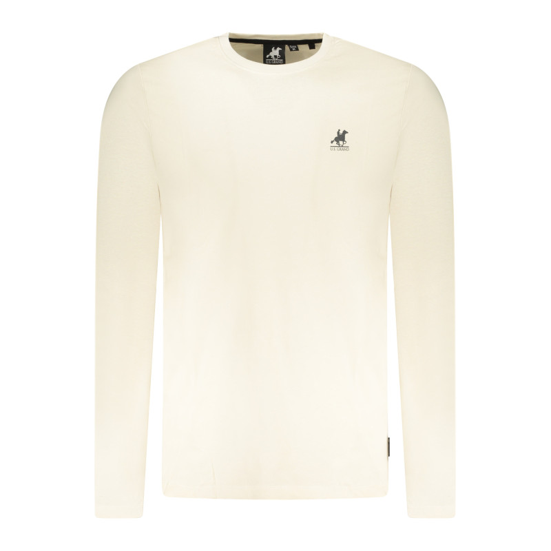 T-shirt beige à manches longues pour homme US GRAND