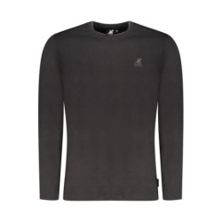 US GRAND Herren Langarm-T-Shirt, schwarz