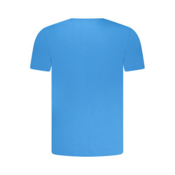 AERONAUTICA MILITARE MEN'S LIGHT BLUE OUTERWEAR T-SHIRT