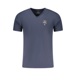 AERONAUTICA MILITARE MEN'S BLUE OUTERWEAR T-SHIRT