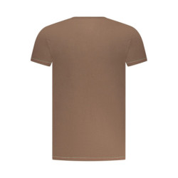 AERONAUTICA MILITARE Herren-Oberbekleidung, braunes T-Shirt