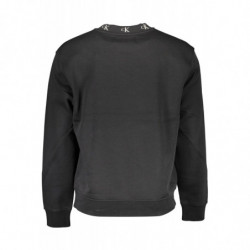 CALVIN KLEIN SWEAT SANS ZIP NOIR HOMME