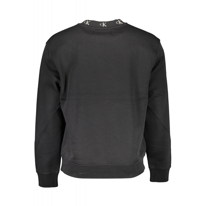 CALVIN KLEIN SWEATSHIRT OHNE REISSVERSCHLUSS SCHWARZ MANN