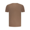 AERONAUTICA MILITARE MEN'S BROWN OUTERWEAR T-SHIRT