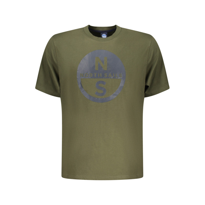 NORTH SAILS T-SHIRT MANICHE CORTE UOMO VERDE
