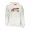 TOMMY HILFIGER HERREN SWEATSHIRT WEISS OHNE REISSVERSCHLUSS