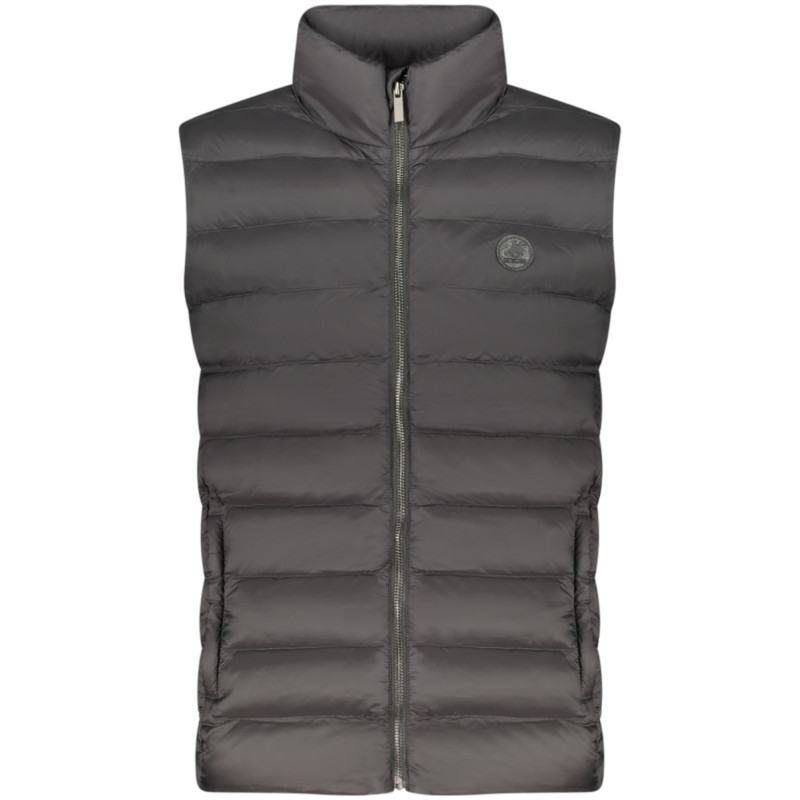 US GRAND MEN'S BLACK SLEEVELESS JACKET