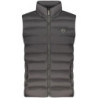 US GRAND MEN'S BLACK SLEEVELESS JACKET