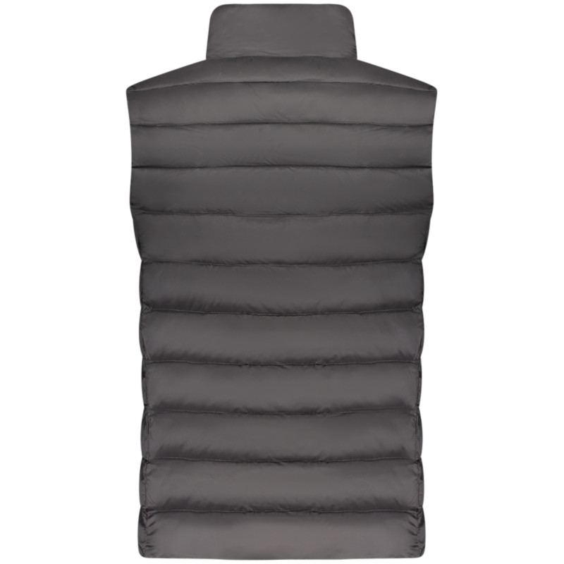 CHAQUETA NEGRA SIN MANGAS PARA HOMBRE US GRAND