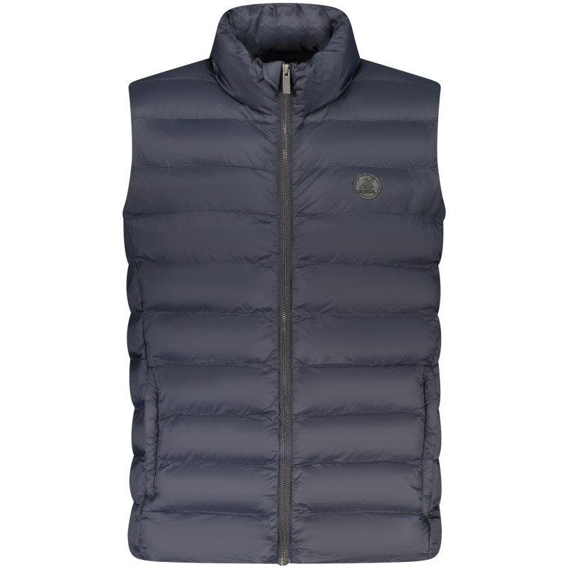 US GRAND HERREN BLAUE ÄRMELLOSE JACKE