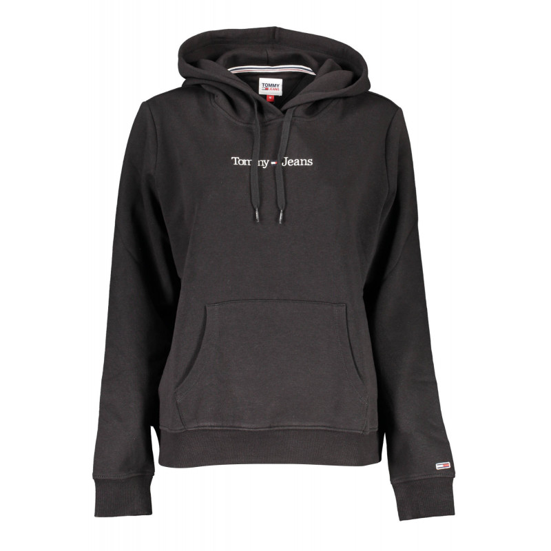 TOMMY HILFIGER SWEATSHIRT OHNE REISSVERSCHLUSS DAMEN SCHWARZ