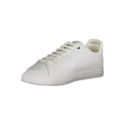 TOMMY HILFIGER MEN'S WHITE SPORTS SHOES