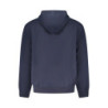CALVIN KLEIN MEN'S BLUE ZIP-UP SWEATSHIRT