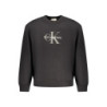 CALVIN KLEIN MEN'S BLACK ZIP-UP SWEATSHIRT