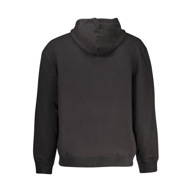 SUDADERA NEGRA CON CREMALLERA PARA HOMBRE CALVIN KLEIN