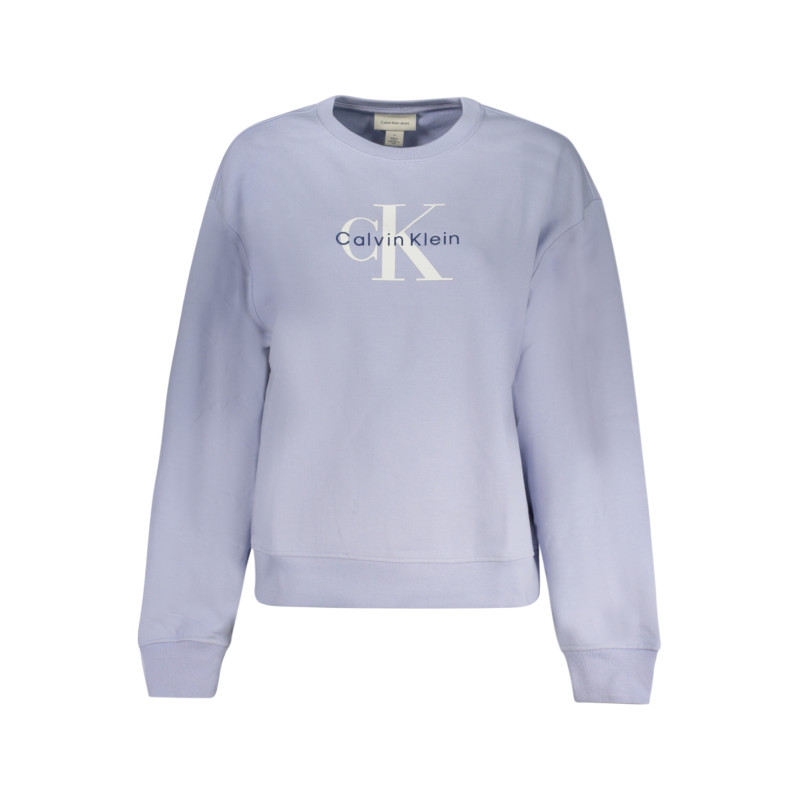 SUDADERA CALVIN KLEIN PARA MUJER, MORADA CON CREMALLERA