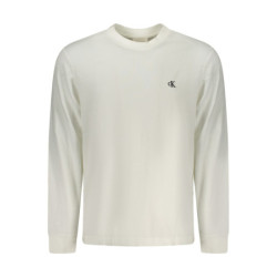 CALVIN KLEIN MEN'S LONG-SLEEVE T-SHIRT WHITE