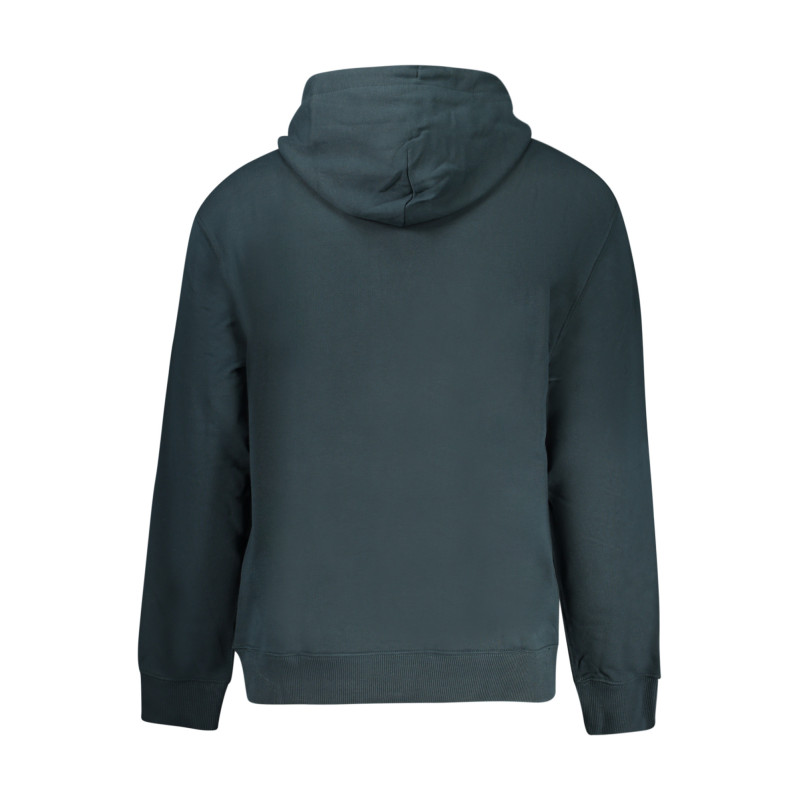 SWEAT-SHIRT BLEU À FERMETURE ÉCLAIR CALVIN KLEIN POUR HOMME