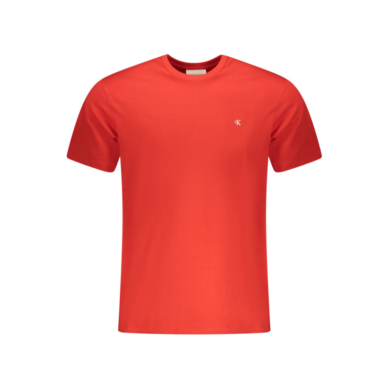 CAMISETA DE MANGA CORTA PARA HOMBRE CALVIN KLEIN ROJA
